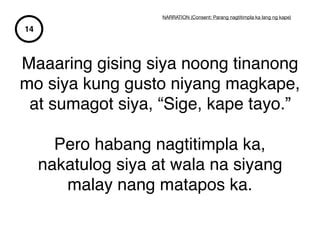 nagtitimpla ng kape in english|Nagtitimpla ng kape in English with contextual examples.